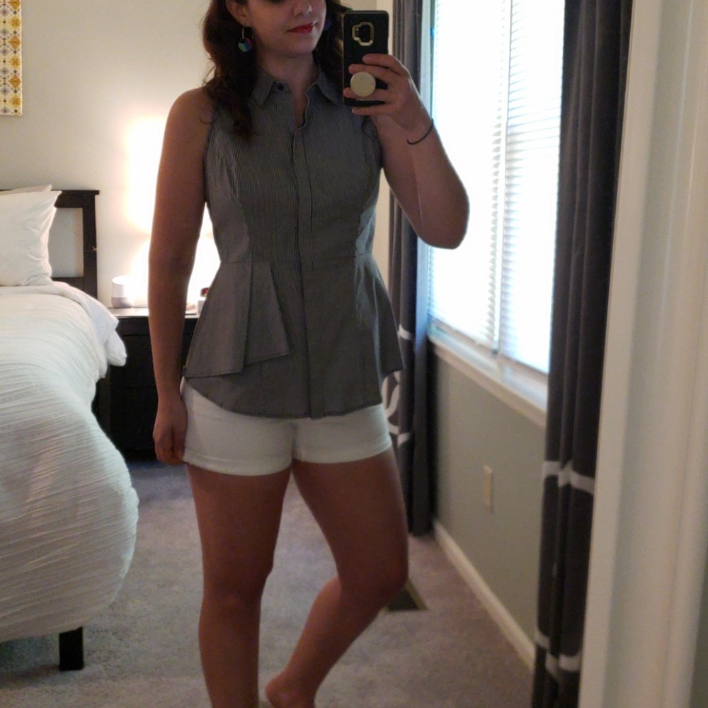 WHBM Sleeveless Blouse